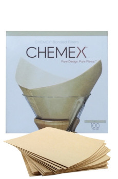 chemex 100 filtres cafetière 6 ou 8 tasses