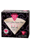 hario 100 filtres 1/2 tasses V60