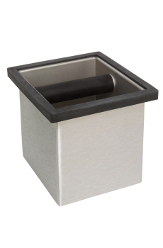 Rattleware CARRE Knock Box Haute en inox