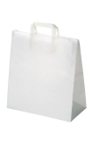 Sélection Delidrinks Sac SOS en papier blanc avec poignée H.260 X L.260 X P.170 mm x 250