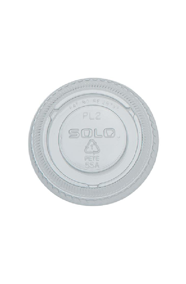 COUVERCLE EN PET POUR POT A SAUCE 2OZ-60ML Ø62MM x125