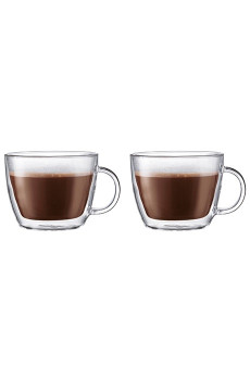 Bodum SET x 2 BISTRO Mug Haut double paroi 15oz/450ml
