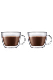 Bodum SET x 2 BISTRO Mug Haut double paroi 15oz/450ml