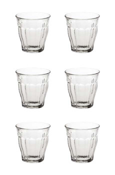 SET x 6 PICARDIE Verre 90ml