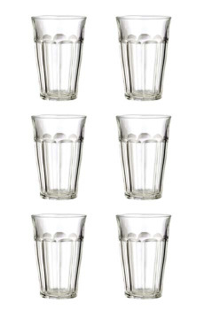 SET x 6 PICARDIE Verre 250ml