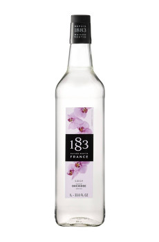Sirop Orchidée bouteille verre 1L Sirop Orchidée bouteille verre 1L