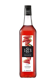 Sirop Pastèque bouteille verre 1L Sirop Pastèque bouteille verre 1L