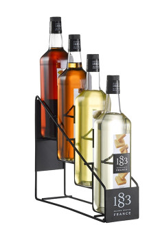 Présentoir à sirop 4 références