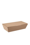 Boîte Lunch kraft pour snacking à emporter x 150