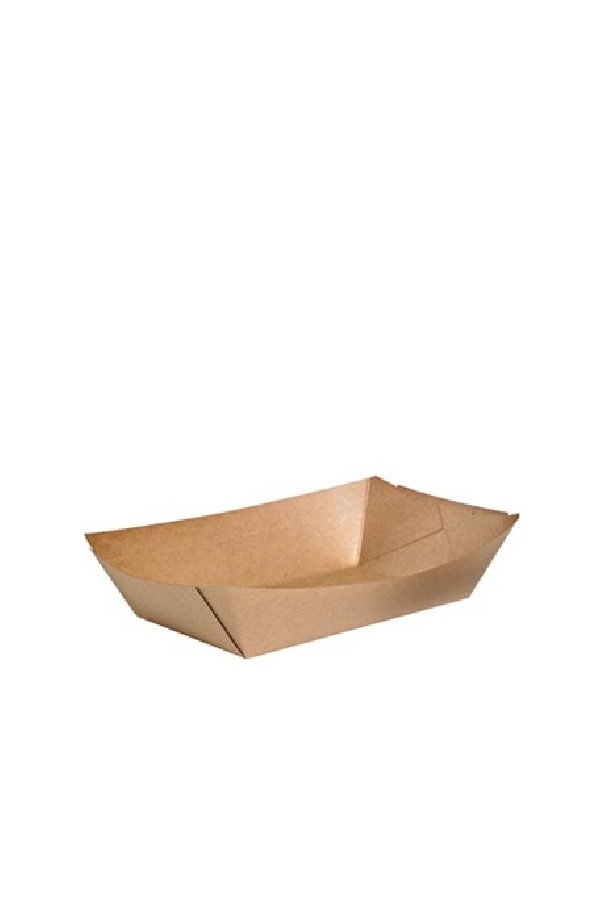 Sachet x 250 barquettes bateau kraft 7,4oz/220ml