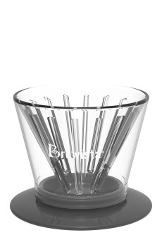 Smart Dripper™ Flat V en verre double paroi