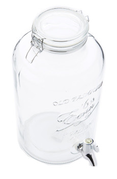 Fontaine à boisson avec robinet métal et support 7.6L