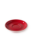 Set x 6 soucoupes porcelaine 110mm Rouge
