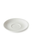 Set x 6 FLAT WHITE soucoupe porcelaine 140mm Blanc