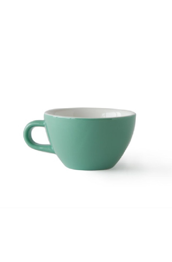 Set x 6 CAPPUCCINO tasse porcelaine 190ml Vert Set x 6 CAPPUCCINO tasse porcelaine 190ml Vert