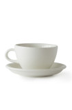 Set x 6 LATTE tasse porcelaine 280ml Blanc
