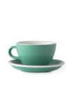 Set x 6 soucoupes porcelaine 150mm Vert