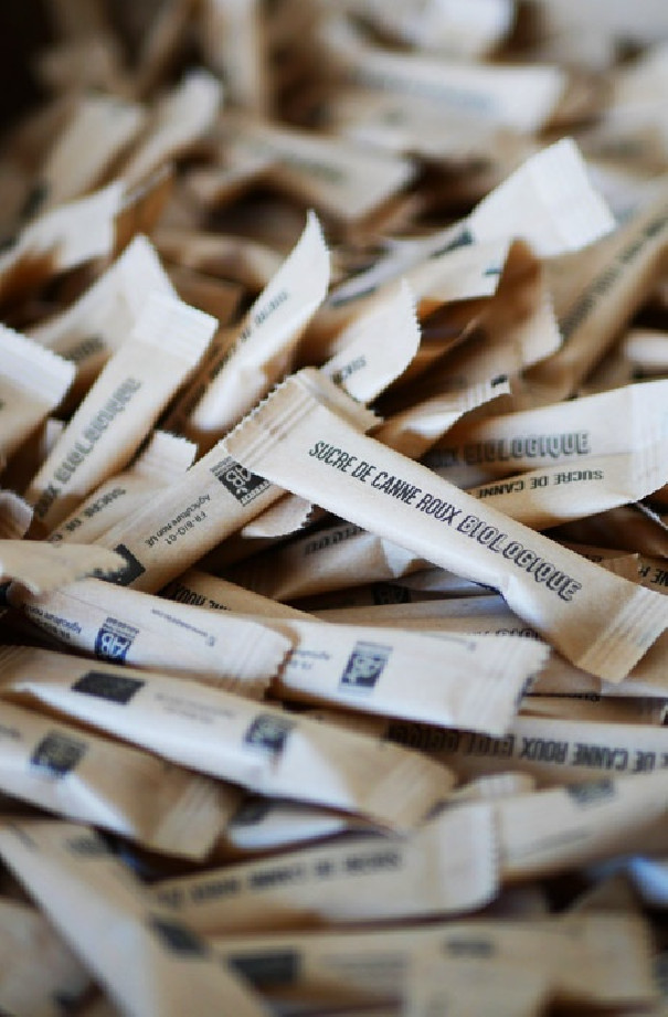 Dosettes sucre roux 1000 x 3g BIO