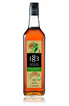 Sirop agave bio bouteille verre 1L