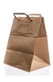 Sac SOS en papier kraft avec poignées H.320 X L.160 X P.350 mm x 250