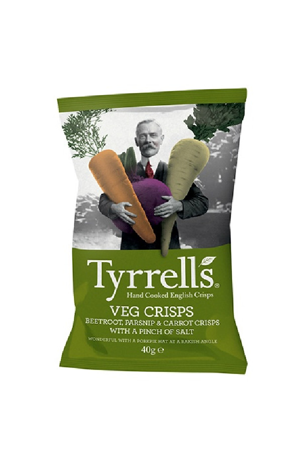Tyrrells - Chips de Légumes 24 x 40g