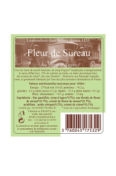 Elixia Limonade fleur de sureau 12 x 330ml BIO