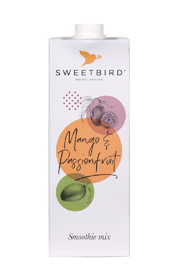 Sweetbird Smoothie Mangue Passion tetrapak 8 x 1L
