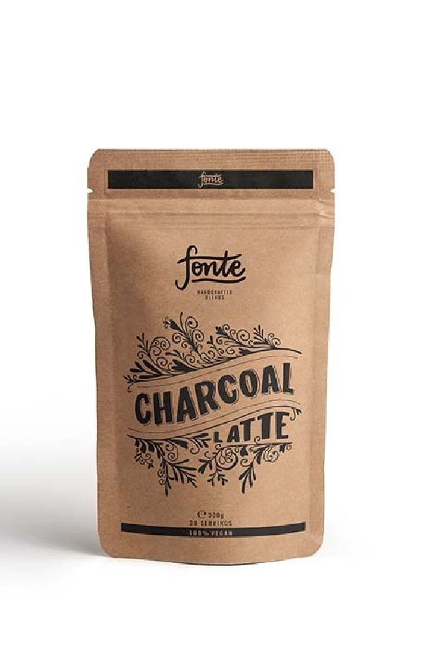 Superfood Charbon actif Latte poche 300g