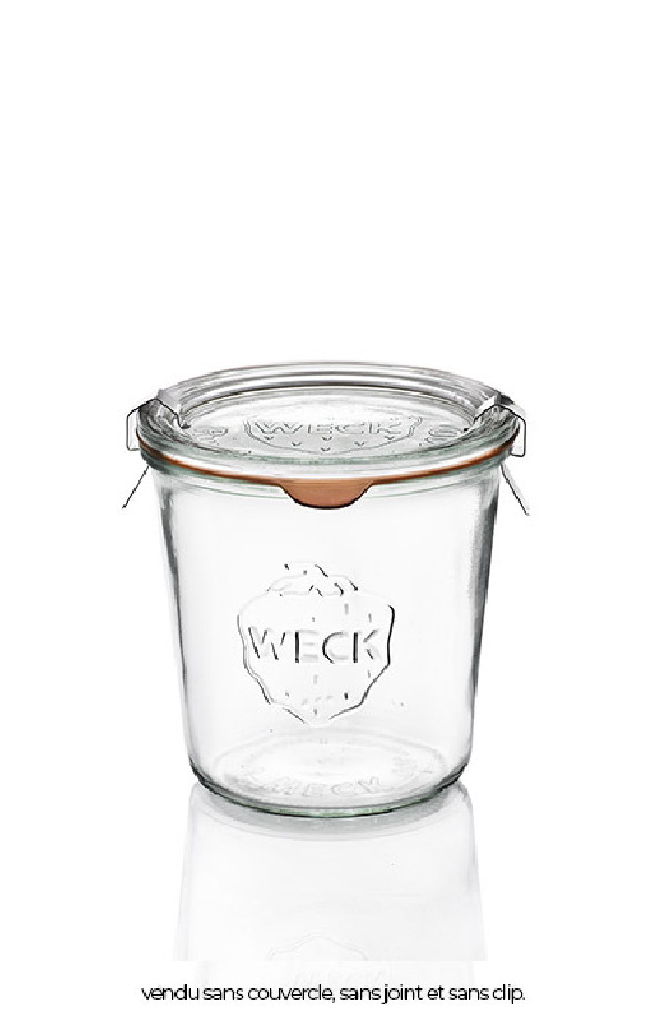 Weck pot en verre 580ml ø100mm x6