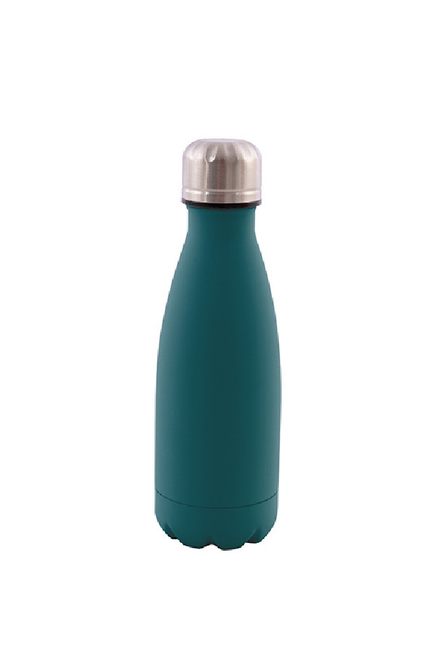 Bouteille inox double paroi Vert Pétrole 350ml