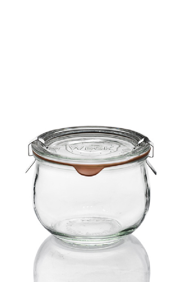 Weck pot en verre COROLLES 580ml ø100mm x6