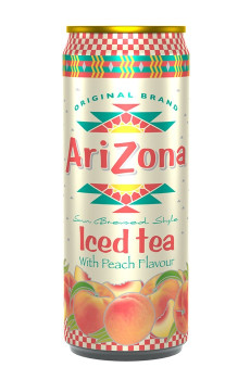 Arizona canette thé noir peche