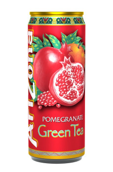 Arizona canette thé vert grenade