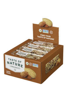 taste of nature barres de cereales bio almond taste of nature barres de cereales bio almond