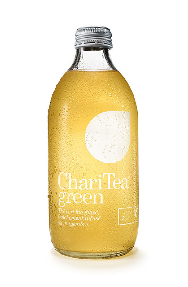 Infusion thé vert bouteille verre 12 x 330ml