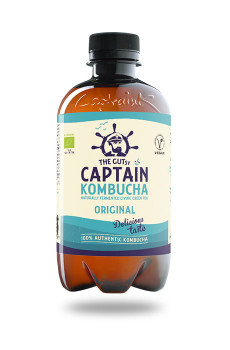Thé Kombucha pétillant Original bouteille PET 400ml x 12 BIO