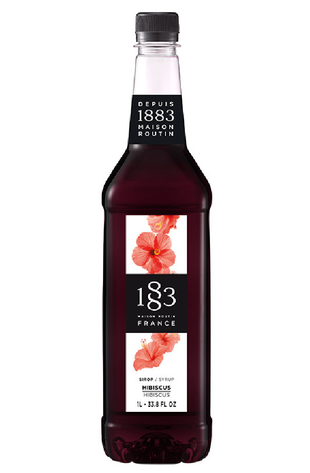 ROUTIN 1883 - SIROP HIBISCUS BOUTEILLE PET 1L