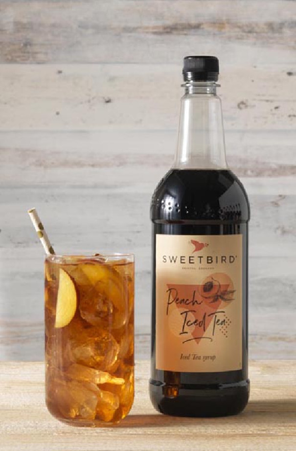 Sirop Iced Tea Pêche bouteille PET 1L Sirop Iced Tea Pêche bouteille PET 1L