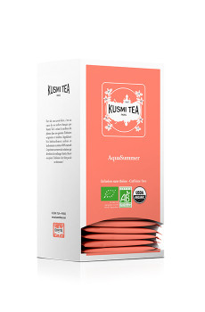 KUSMI TEA - INFUSION AQUASUMMER x25 SACHETS BIO