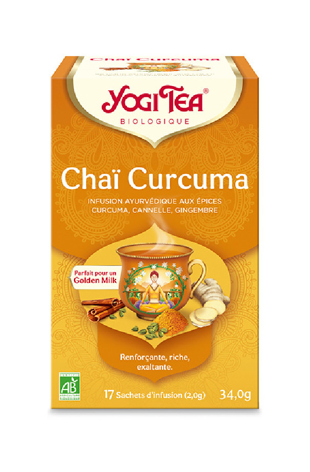 Infusion Chaï Curcuma sachet 17 x 1.8g BIO