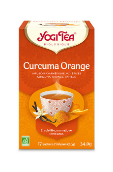 YOGI TEA® Curcuma Orange sachet 17 x 2g BIO