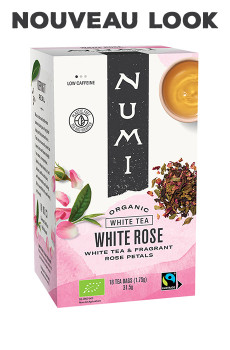 NUMI - THE BLANC WHITE ROSE x18 SACHETS BIO