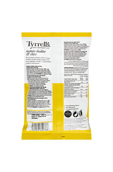 TYRRELLS - CHIPS CHEDDAR CIBOULETTE 40G x18