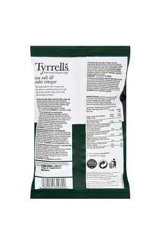 TYRRELLS - CHIPS VINAIGRE DE CIDRE 40G x18
