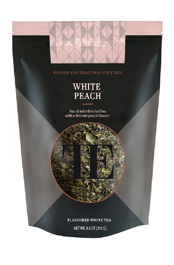 Thé blanc White Peach poche vrac 250g