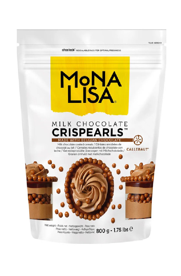 MONA LISA - CRISPEARLS CHOCOLAT AU LAIT 800G
