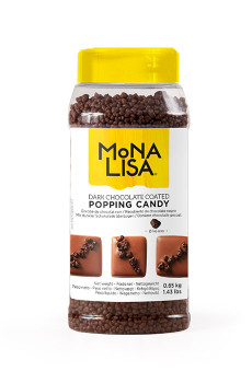 MONA LISA - TOPPING SUCRE PETILLANT CHOCOLAT NOIR 650G