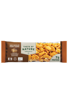 TASTE OF NATURE - BARRE CHOCOLAT PEANUT CARAMEL 40G x16 BIO
