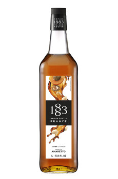 ROUTIN 1883 - SIROP AMARETTO 1L BOUTEILLE VERRE ROUTIN 1883 - SIROP AMARETTO 1L BOUTEILLE VERRE