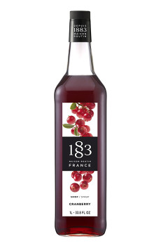 ROUTIN 1883 - SIROP CRANBERRY 1L BOUTEILLE VERRE ROUTIN 1883 - SIROP CRANBERRY 1L BOUTEILLE VERRE